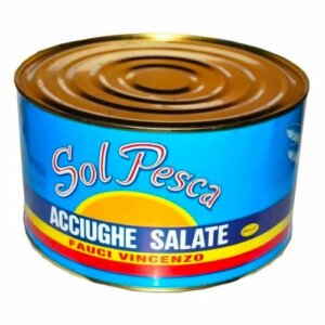 Acciughe salate latte da 5kg Solpesca prima scelta AAA