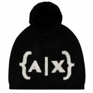 Cappello Beanie Donna Nero Armani Exchange