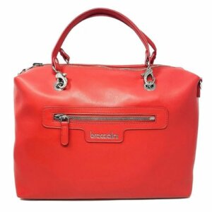 Borsa Bauletto Rossa Reversibile Jennifer Braccialini