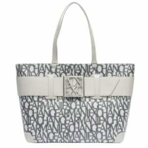 Borsa shopper bag con logo Armani Exchange