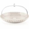 Set Tortiera Tiffany Guzzini Bianco Latte