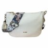Borsa con doppia tracolla MBRC Avorio