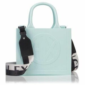 Borsetta Bubble Bag Tote Armani Exchange - Celeste